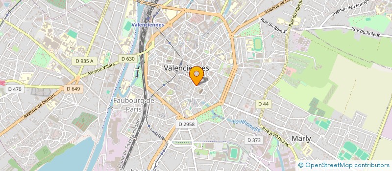 localisation de l'entreprise NORD REALISATIONS à VALENCIENNES