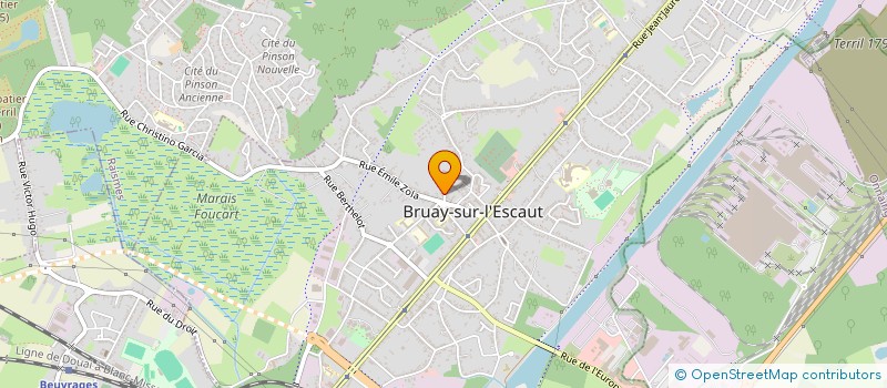 localisation de l'entreprise NORD RENOV  BRUAY-SUR-L'ESCAUT