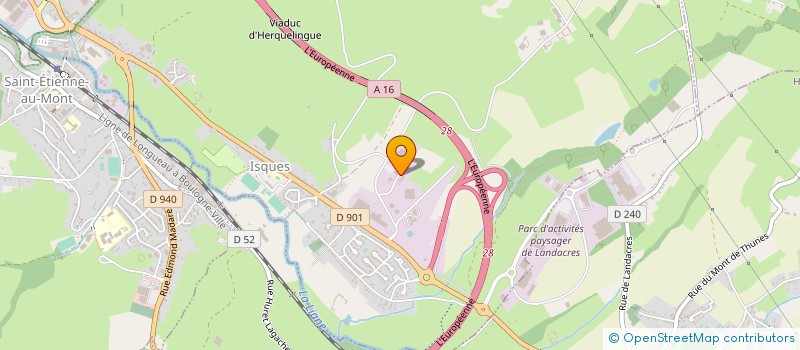 localisation de l'entreprise NORD REVETEMENTS  ISQUES