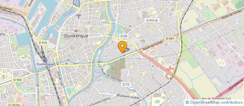 localisation de l'entreprise NORD S V à DUNKERQUE
