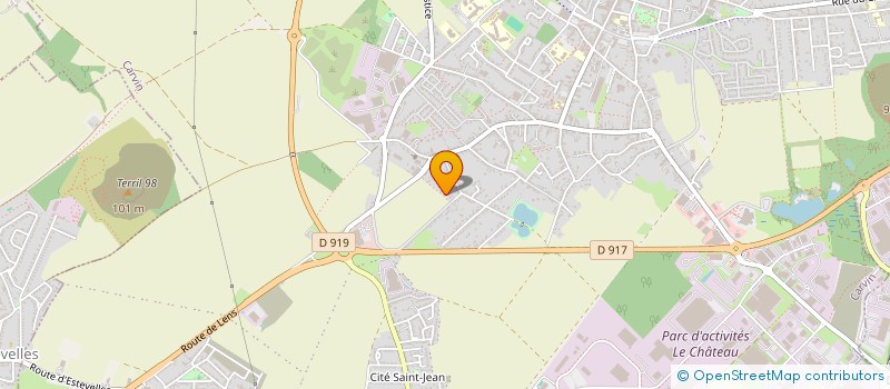 localisation de l'entreprise NORD SALES'UP à CARVIN