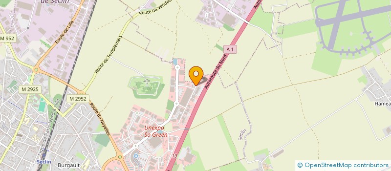 localisation de l'entreprise NORD SECURITE INCENDIE  SECLIN
