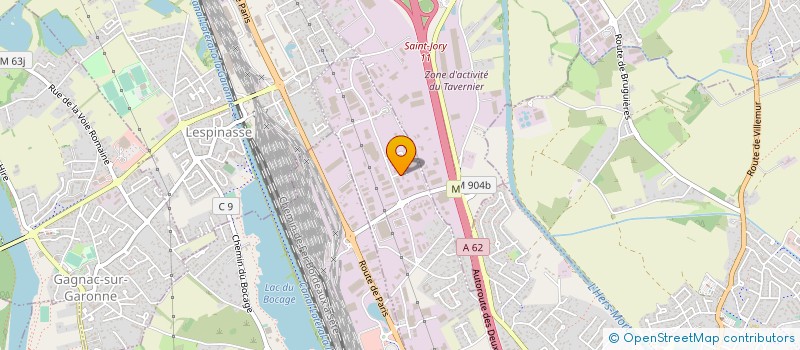 localisation de l'entreprise NORD SERVICE LAVAGE COMPAGNIE  ST ALBAN