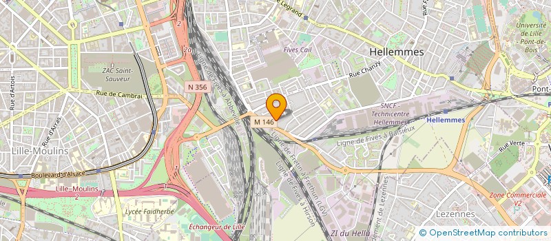 localisation de l'entreprise NORD SERVICE TELEMATIQUE SARL à LILLE