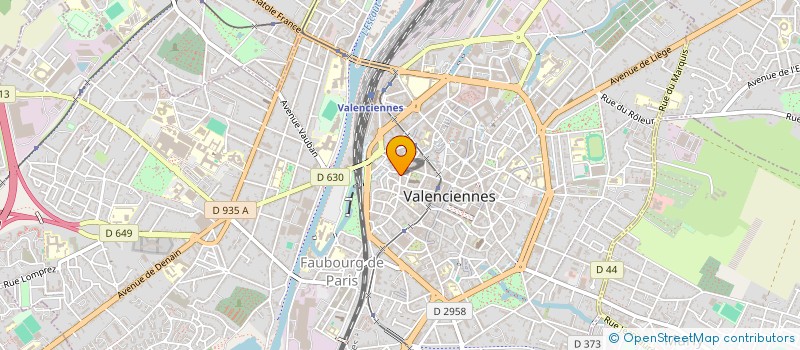 localisation de l'entreprise NORD SERVICES  VALENCIENNES