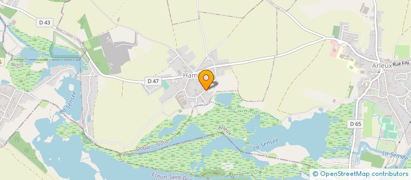 localisation de l'entreprise NORD SOLIDARITE  HAMEL