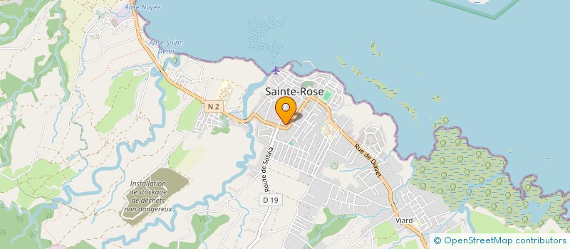 localisation de l'entreprise NORD SOLIDARITE TRAVAIL PLUS à SAINTE-ROSE