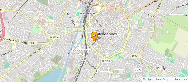 localisation de l'entreprise NORD SOLS CARRELAGE  VALENCIENNES