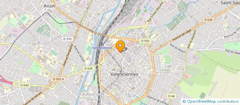 localisation de l'entreprise NORD SPAS à VALENCIENNES