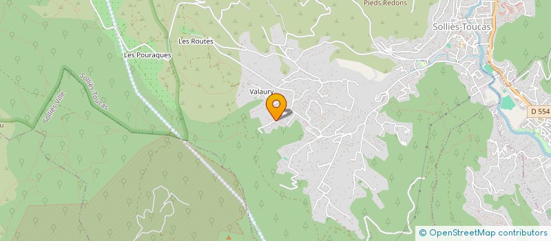 localisation de l'entreprise NORD SUD à SOLLIES-TOUCAS