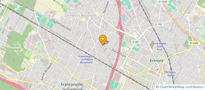 localisation de l'entreprise NORD SUD COMMUNICATION à FRANCONVILLE