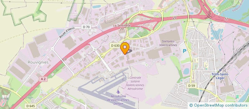 localisation de l'entreprise NORD SUD DESIGN  PROUVY