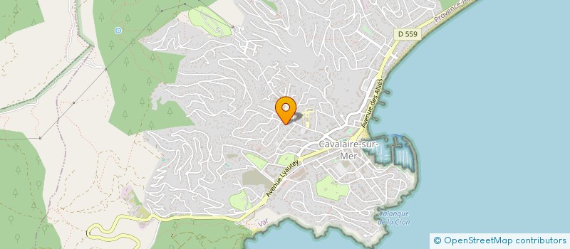 localisation de l'entreprise NORD-SUD DEVELOPPEMENT à CAVALAIRE-SUR-MER