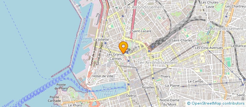 localisation de l'entreprise NORD SUD EXPORT à MARSEILLE