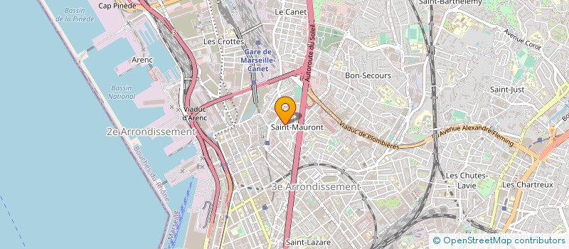 localisation de l'entreprise NORD SUD EXPORT à MARSEILLE
