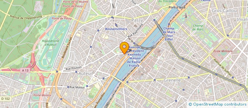 localisation de l'entreprise NORD SUD TECHNOLOGIE  PARIS