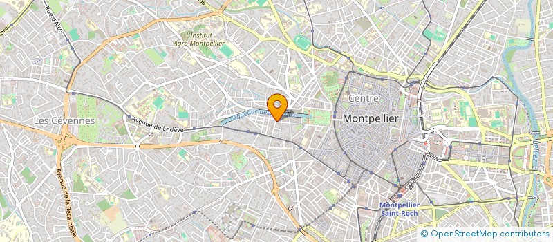 localisation de l'entreprise NORD SUD TRADING à MONTPELLIER