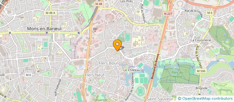 localisation de l'entreprise NORD SURVEILLANCE à VILLENEUVE-D'ASCQ