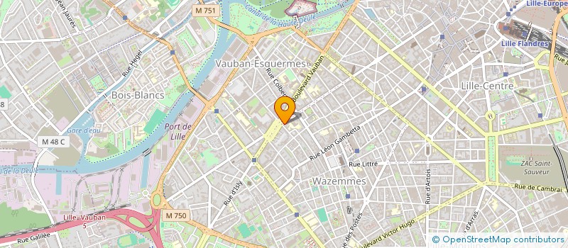 localisation de l'entreprise NORD TAE KWON DO à LILLE