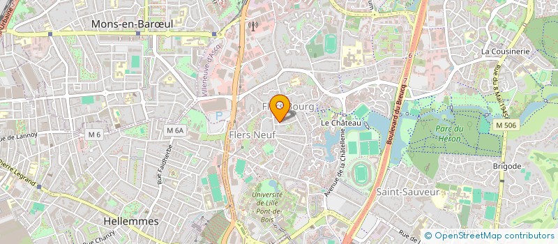 localisation de l'entreprise NORD TAX  VILLENEUVE-D'ASCQ