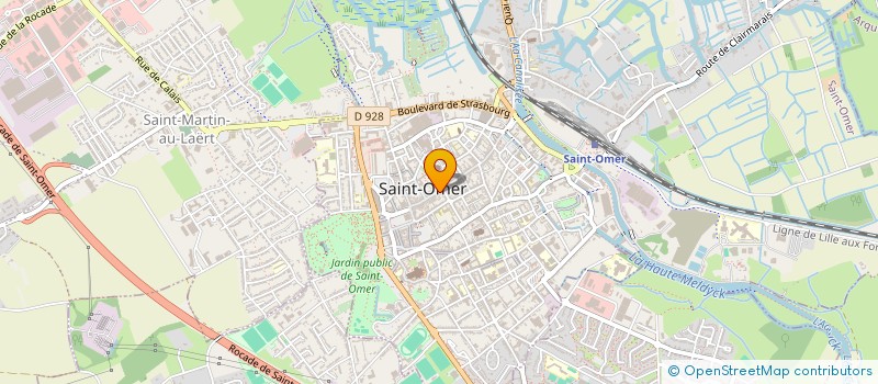 localisation de l'entreprise NORD TWO CASH  SAINT-OMER