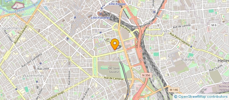 localisation de l'entreprise NORD VAISSEAUX à LILLE