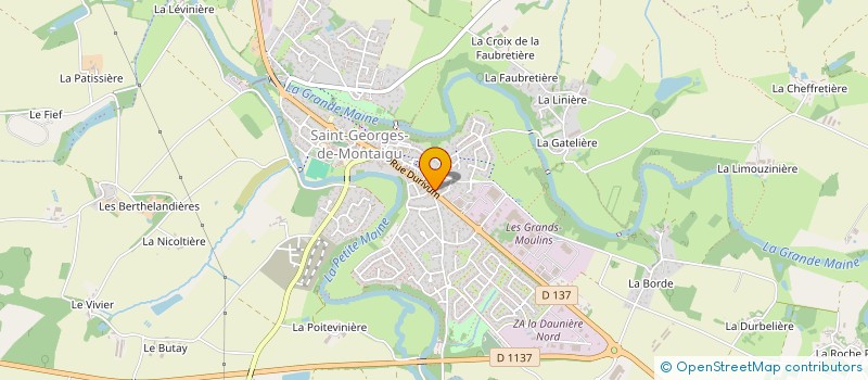 localisation de l'entreprise NORD VENDEE TRIATHLON à MONTAIGU-VENDEE