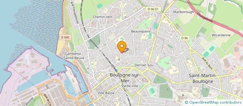 localisation de l'entreprise NORD VERIF à BOULOGNE-SUR-MER