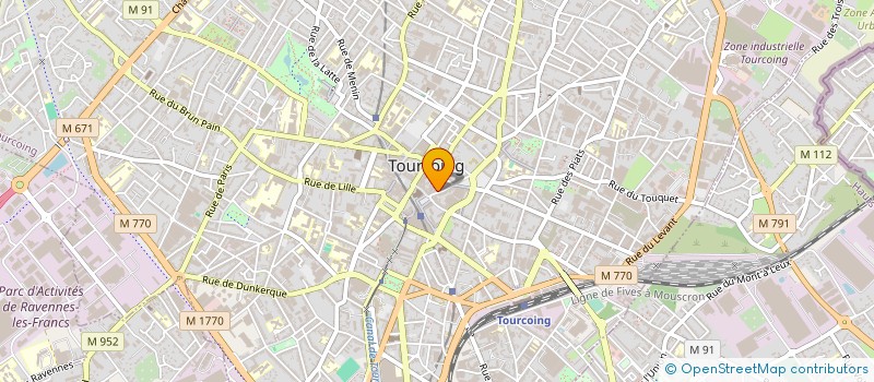 localisation de l'entreprise NORD VIANDE DISTRIBUTION à TOURCOING