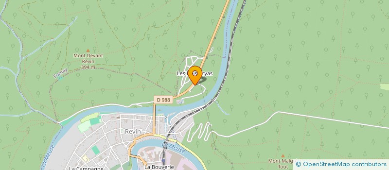 localisation de l'entreprise NORD VITALITE  REVIN