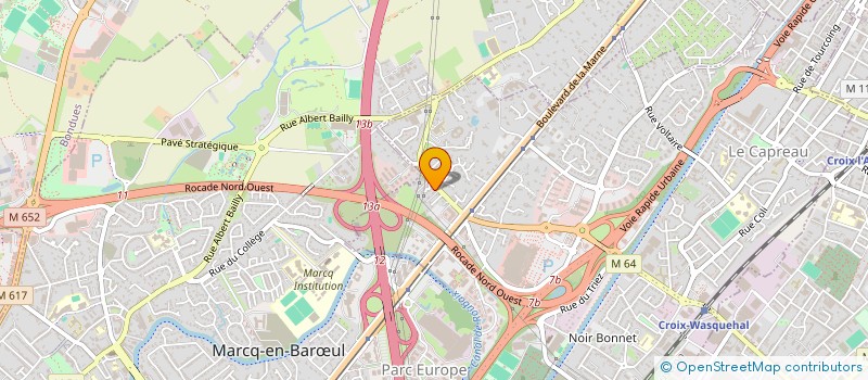 localisation de l'entreprise NORD360  WASQUEHAL