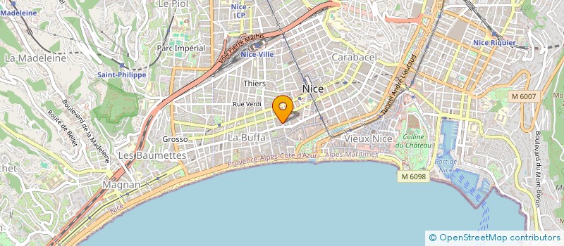 localisation de l'entreprise NORDAZUR PARTNERS  NICE