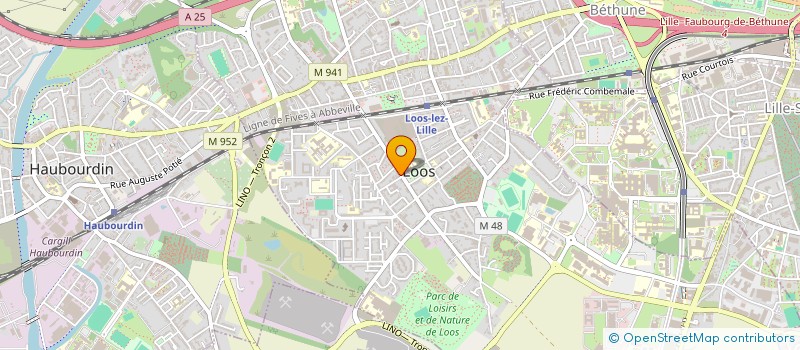 localisation de l'entreprise NORDBIOLOOS  LOOS