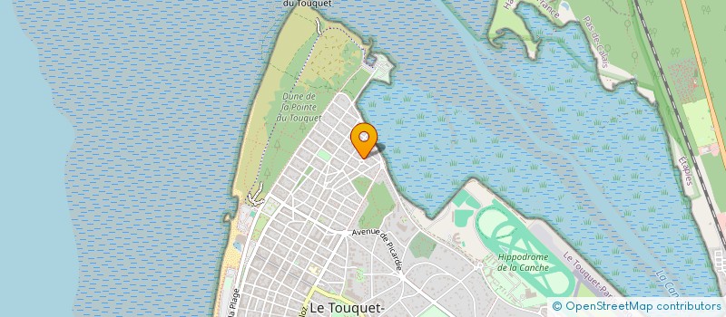 localisation de l'entreprise NORDCAB à LE TOUQUET-PARIS-PLAGE