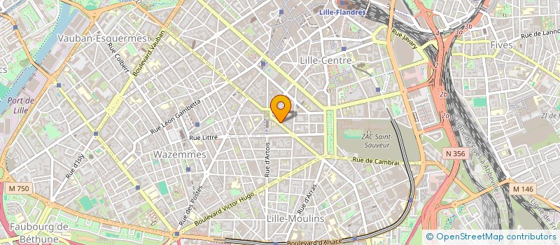 localisation de l'entreprise NORDCLOUD APPS  LILLE