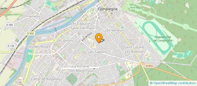 localisation de l'entreprise NORDD CONSEILS & TRANSITION  COMPIEGNE