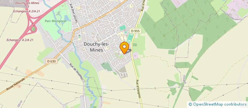 localisation de l'entreprise NORDEMOL à DOUCHY-LES-MINES