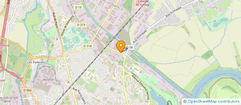 localisation de l'entreprise NORDEON HOLDING  CHALON-SUR-SAONE