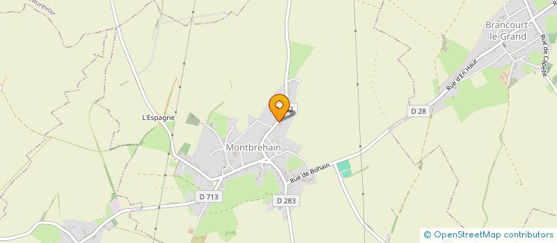 localisation de l'entreprise NORDEROMA  MONTBREHAIN