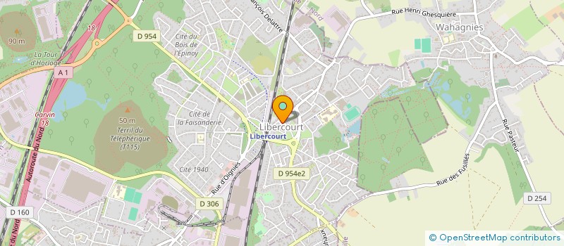 localisation de l'entreprise NORDESTOCK  LIBERCOURT