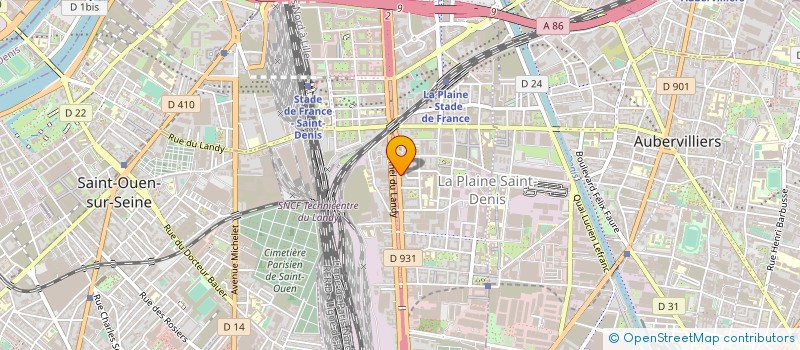 localisation de l'entreprise NORDEX FRANCE à SAINT-DENIS