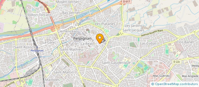 localisation de l'entreprise NORDEXFRA à PERPIGNAN