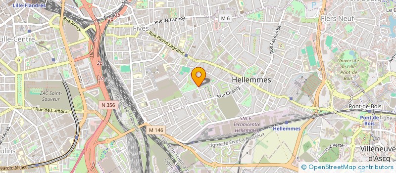 localisation de l'entreprise NORDFAST à LILLE