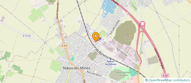 localisation de l'entreprise NORDGOM  NUX-LES-MINES