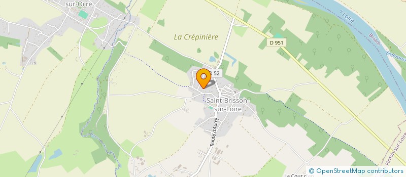localisation de l'entreprise NORDIC DU VAL DE LOIRE à SAINT-BRISSON-SUR-LOIRE