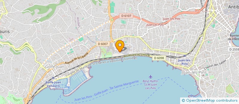 localisation de l'entreprise NORDIC LEISURE à ANTIBES