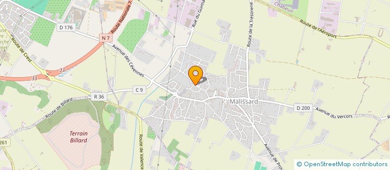 localisation de l'entreprise NORDIC RHONE VALLEE à CHABEUIL