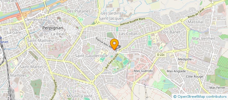 localisation de l'entreprise NORDIC WALKING ALTITUDE  PERPIGNAN