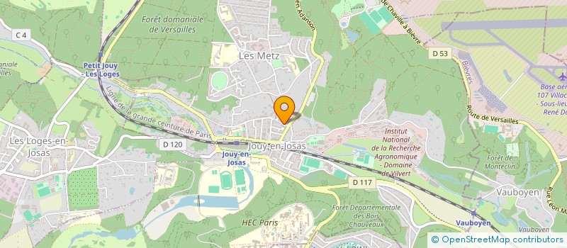 localisation de l'entreprise NORDICONCEPT  JOUY-EN-JOSAS