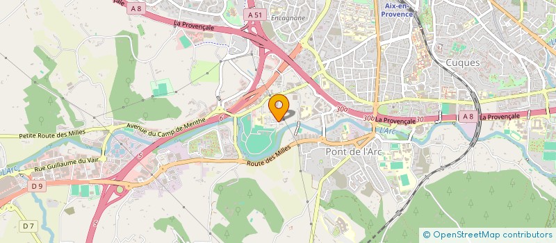 localisation de l'entreprise NORDIK CONSTRUCTION  AIX-EN-PROVENCE